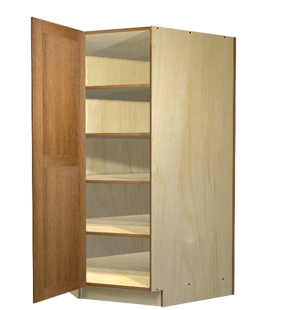 tall corner larder unit