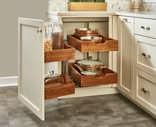 blind cabinet storage