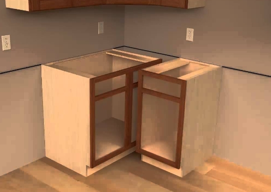 lower corner kitchen cabinet