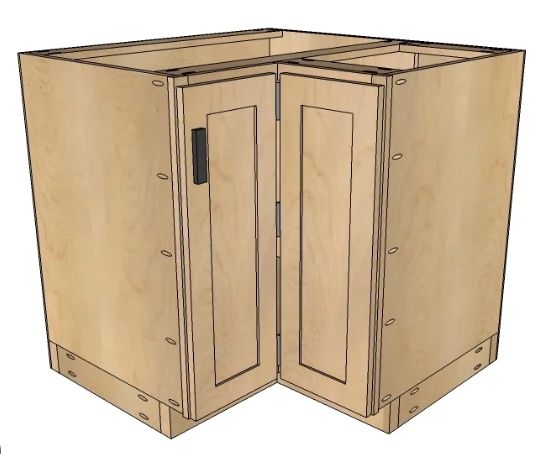 36 corner base cabinet