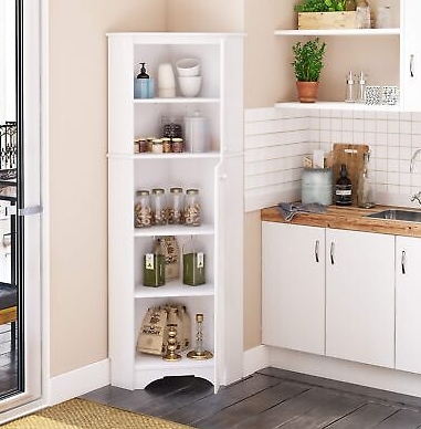 corner kitchen curio cabinet