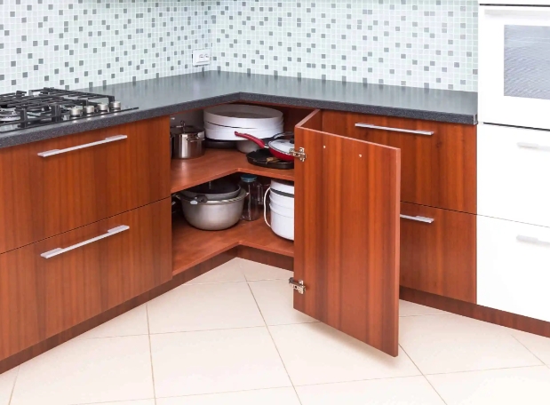 bottom corner kitchen cabinet