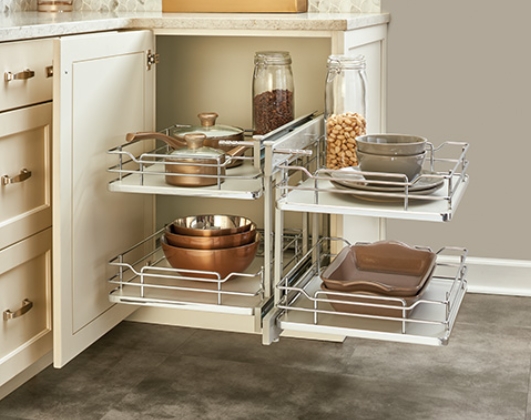 blind corner storage