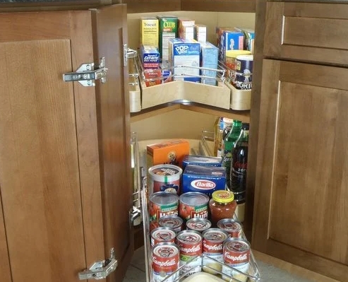 corner pantry storage cabinet