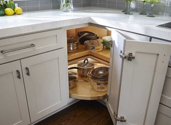 kitchen corner lazy susan