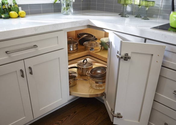 lazy susan corner kitchen cabinet