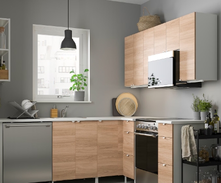 ikea corner kitchen