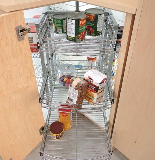 carousel cupboard storage