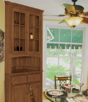 corner cabinet for dishes