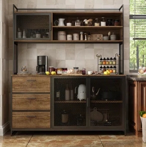 wayfair corner kitchen cabinet