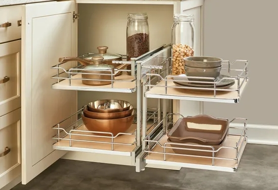 blind corner optimizer kitchen cabinet