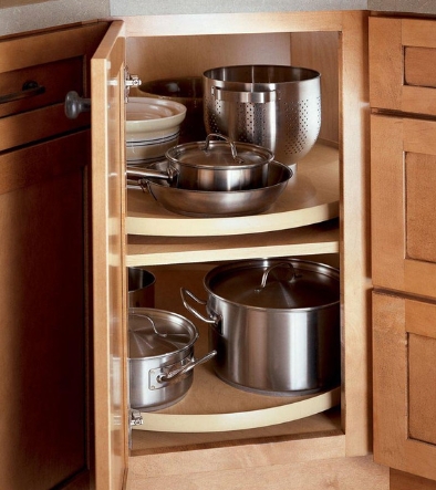 lazy susan cabinet options