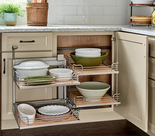 kitchen cabinet options for corners