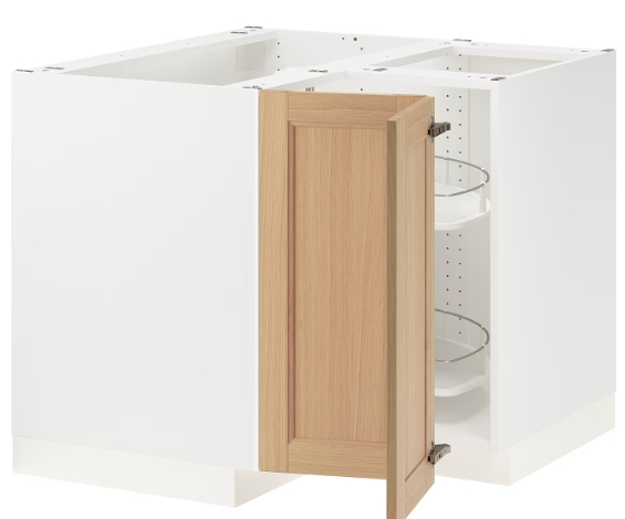 utrusta corner base cabinet carousel