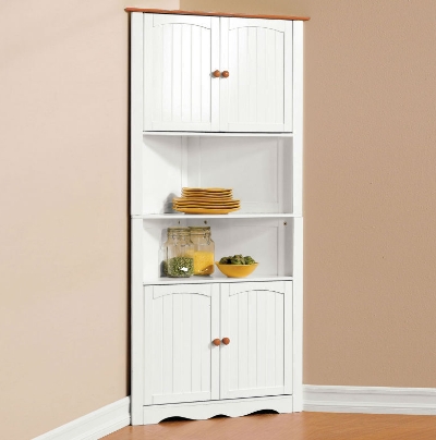 stand alone corner pantry