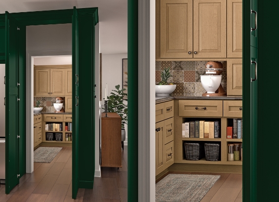 kraftmaid corner pantry