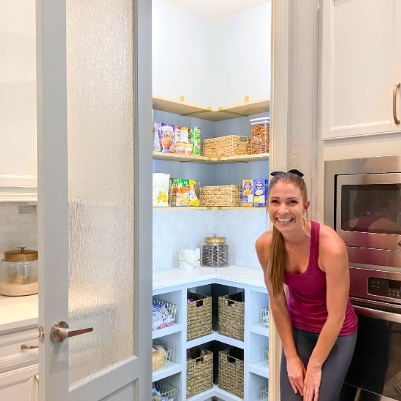 small kitchen corner pantry cabinet