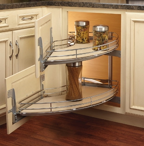 blind corner cabinet options