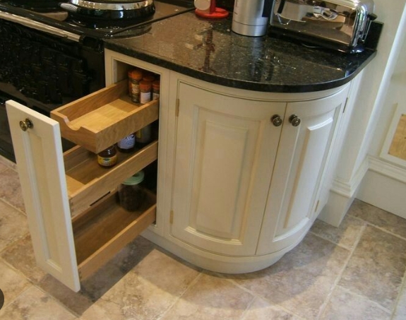 round corner kitchen cabinet