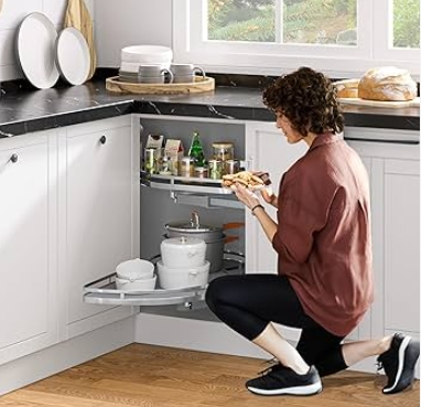 blind corner kitchen storage