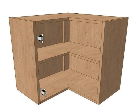 600 corner wall unit