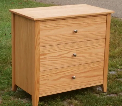 3 drawer corner cabinet