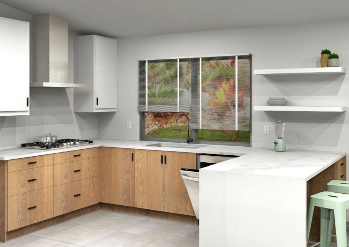 blind corner kitchen