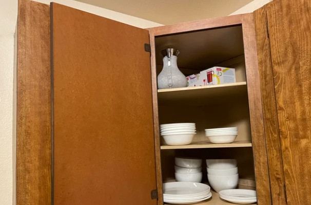 awkward corner kitchen cupboard