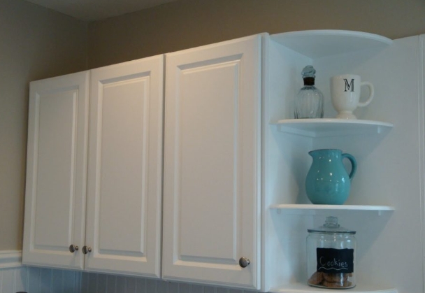 end corner kitchen cabinet